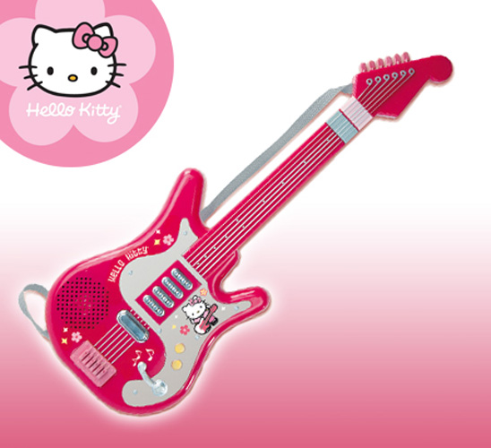 Muzička igračka - Smoby Hello Kitty Gitara SM24593 - thumbnail 2