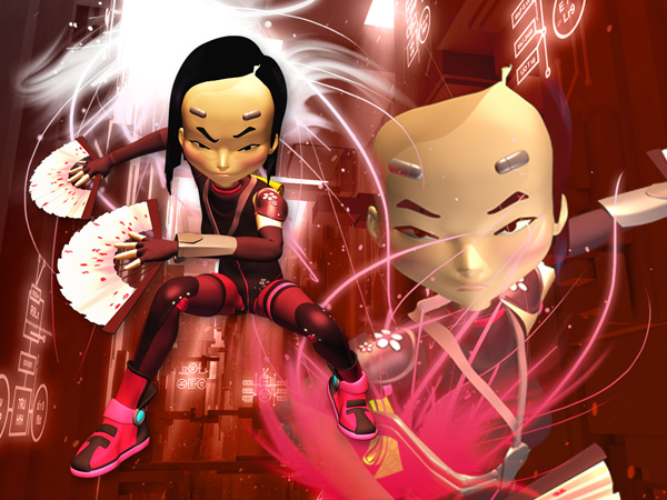 Code Lyoko - Figura Jumi Išijama 15cm SB3089005 - thumbnail 2