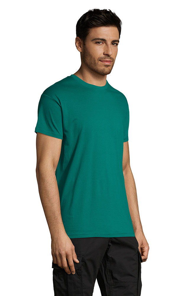Sols Muška pamučna majica Regent Emerald veličina XL 11380 - thumbnail 2