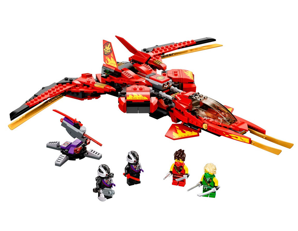 LEGO® Kocke NINJAGO - Kai Fighter 71704 - thumbnail 3