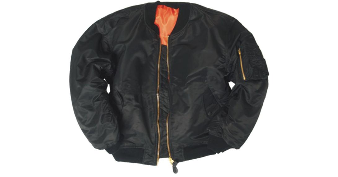 Mil-Tec Pilotska jakna U.S. MA1® BASIC Fajerka 10402001 crna veličina L -  Prodaja, Cena