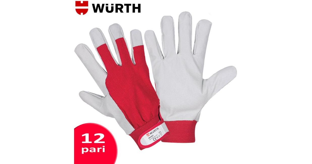 Wurth Zaštitne kožne rukavice Protect vel. 9 Pakovanje: 12 pari onLine  Prodaja, Cena | Sve Za Kuću