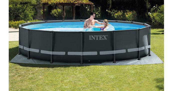 Intex Podloga za bazene prečnika 244/305/366/457 cm (58932) OEM Siva -  Prodaja, Cena