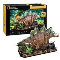 Kliknite za detalje - CubicFun National Geographic 3D Puzzle Stegosaurus DS1054h