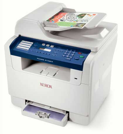 Принтер xerox phaser 6110 не печатает